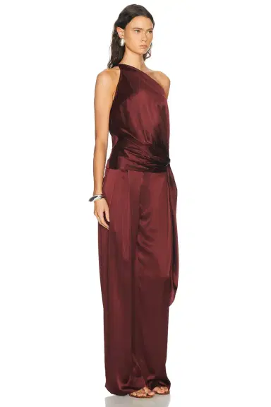 The Sei Asymmetric Tail Drape Top | Thumbnail 2