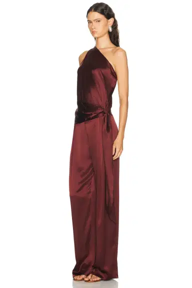 The Sei Asymmetric Tail Drape Top | Thumbnail 3