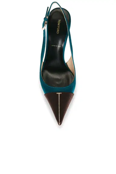 Tom Ford Satin Slingback Pump | Thumbnail 4 Tom Ford Satin Slingback Pump | Thumbnail 4