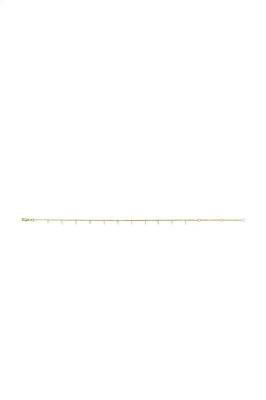 Sydney Evan Small Pave Fringe Anklet | Thumbnail 2 Sydney Evan Small Pave Fringe Anklet | Thumbnail 2