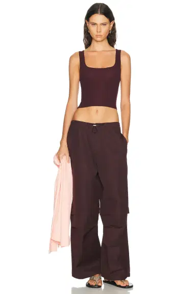 Skims Cotton Rib Tank Top | Thumbnail 4 Skims Cotton Rib Tank Top | Thumbnail 4
