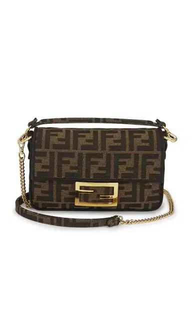 Fendi Mini FF 1974 Baguette Shoulder Bag | Thumbnail 1