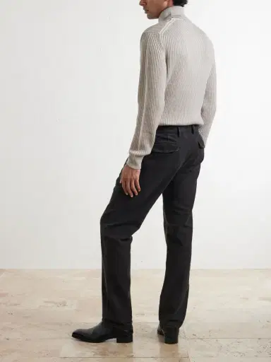 Massimo Alba Ionio2 Straight-Leg Cotton Trousers - Men | Thumbnail 4