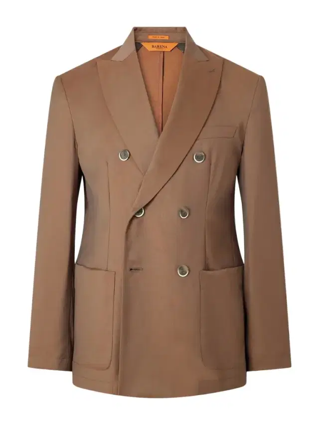 Barena Double-Breasted Virgin Wool-Gabardine Suit Jacket - Men