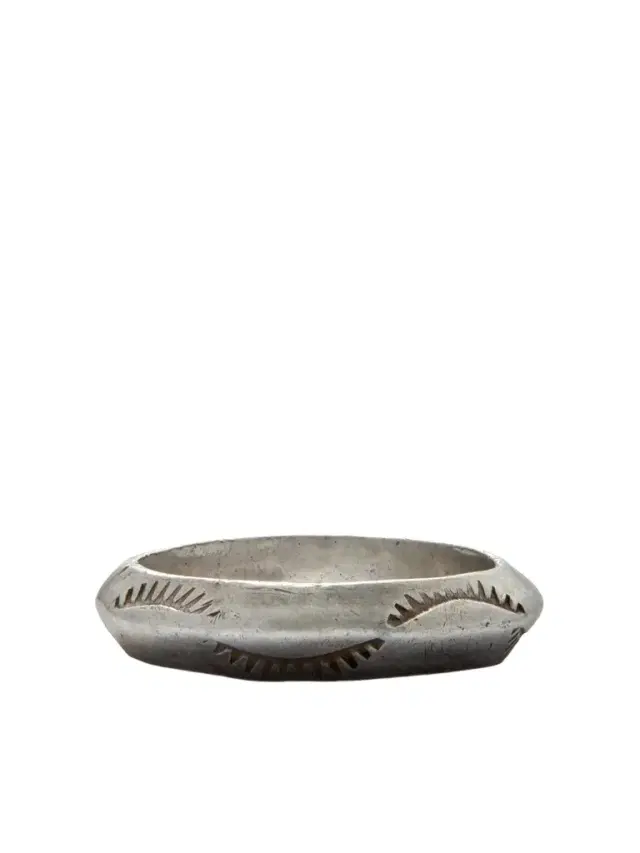 FOUNDWELL Vintage 1970s Sterling Silver Ring - Men