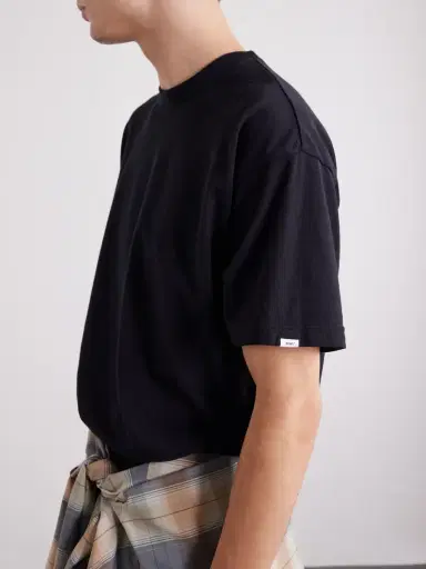 WTAPS Sign-YD Cotton-Jersey T-Shirt - Men | Thumbnail 3