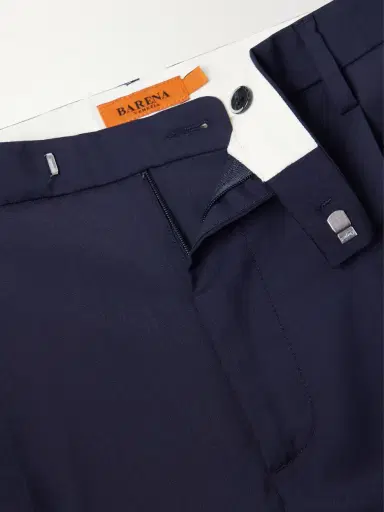 Barena Straight-Leg Pleated Virgin Wool Suit Trousers - Men | Thumbnail 6