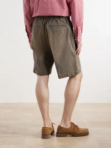 KAPITAL Easy Straight-Leg Cotton-Canvas Shorts - Men | Thumbnail 4