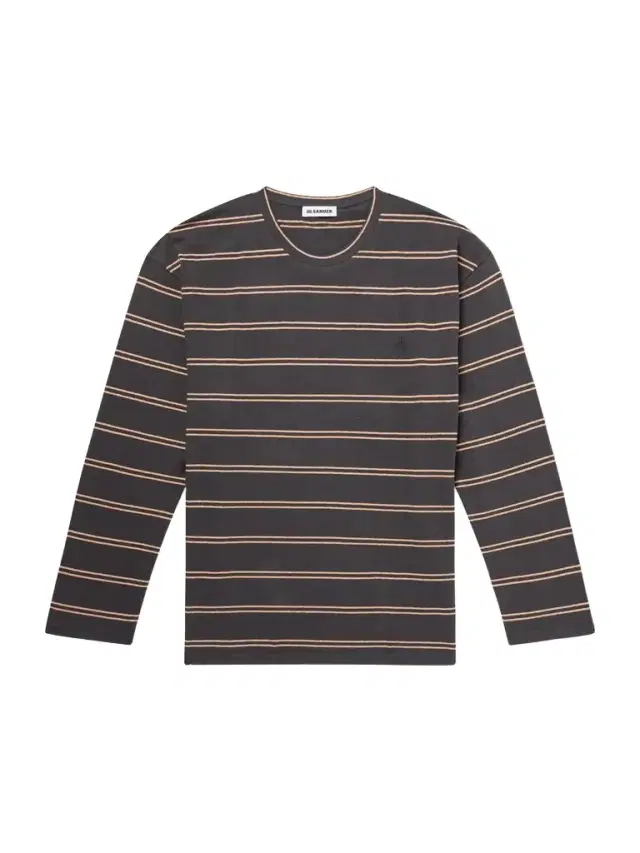 Jil Sander Logo-Embroidered Striped Cotton-Jersey T-Shirt - Men