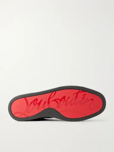 Christian Louboutin St Louis Suede Sneakers - Men | Thumbnail 3 Christian Louboutin St Louis Suede Sneakers - Men | Thumbnail 3