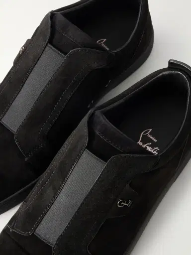 Christian Louboutin St Louis Suede Sneakers - Men | Thumbnail 5 Christian Louboutin St Louis Suede Sneakers - Men | Thumbnail 5