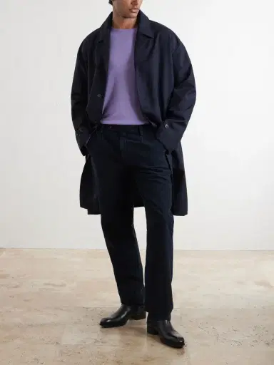 Massimo Alba Ionio2 Straight-Leg Cotton Trousers - Men | Thumbnail 2
