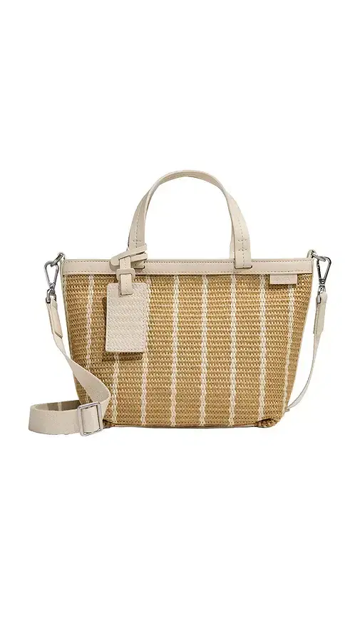 Away Mini Riviera Straw Tote