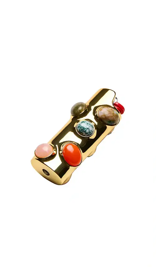 Edie Parker Gemstoned Lighter Case