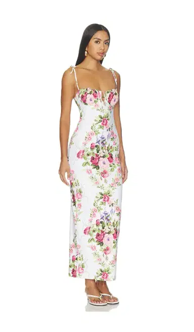 Montce Petal Long Slip Dress | Thumbnail 2