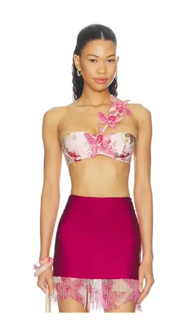 PatBo Orchid Bloom Bikini Top | Thumbnail 1 PatBo Orchid Bloom Bikini Top | Thumbnail 1