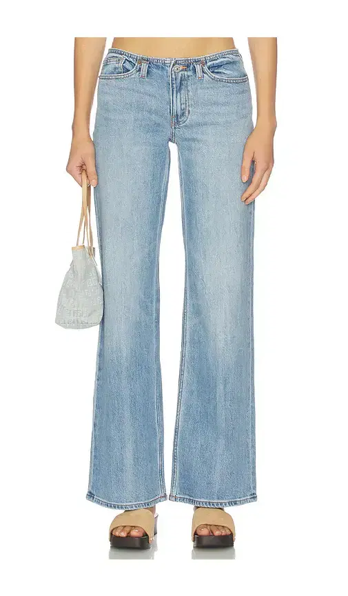 Good American Ghost Waist Low Loose Jean