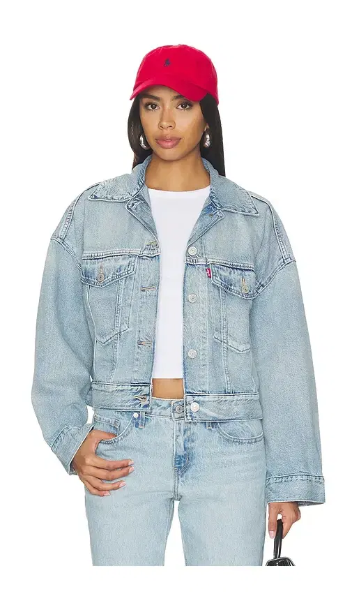 LEVI'S Loose Crop Trucker Jacket