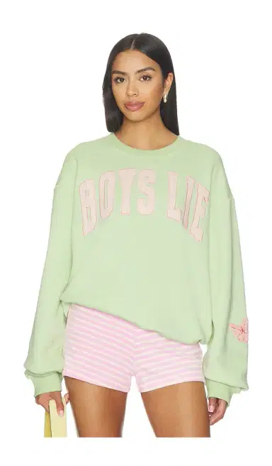 Boys Lie Razzle Dazzle V4 Kara Crewneck Sweatshirt | Thumbnail 1 Boys Lie Razzle Dazzle V4 Kara Crewneck Sweatshirt | Thumbnail 1
