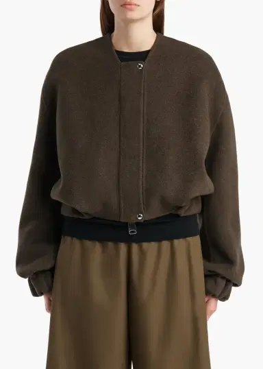 Khaite Cordan Jacket In Army Melange | Thumbnail 3
