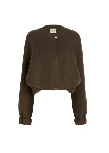 Khaite Cordan Jacket In Army Melange | Thumbnail 1