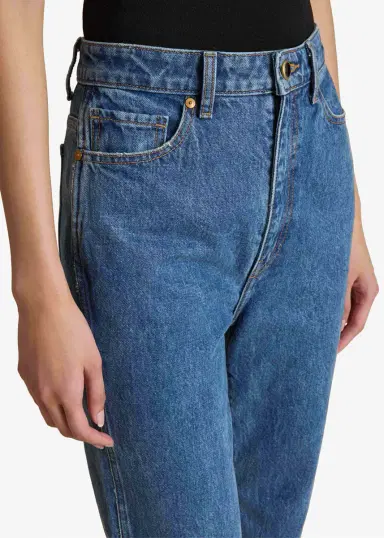 Khaite Danielle Stretch Jean In Boone | Thumbnail 6