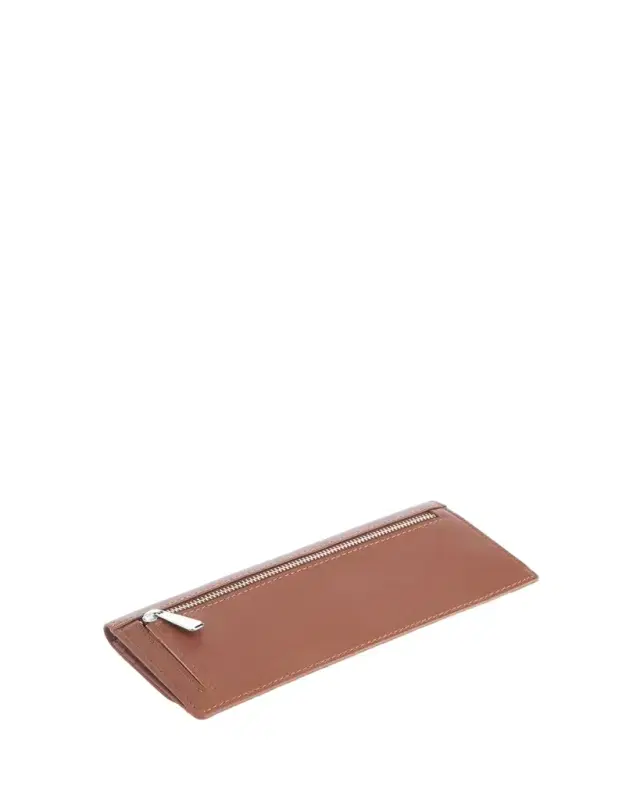 ROYCE New York Monogrammed RFID Blocking Leather Clutch Wallet, Personalized