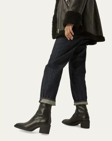 La Canadienne Parks Leather Western Mid Boots | Thumbnail 2