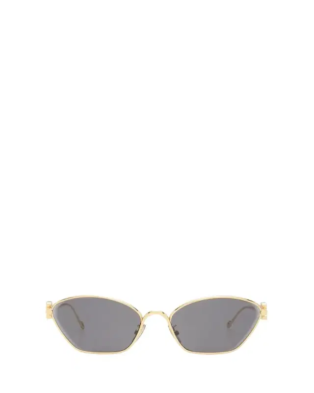 LOEWE Anagram Golden Metal Cat-Eye Sunglasses