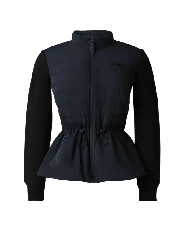 Mackage Laika Hybrid Down Peplum-Hem Jacket