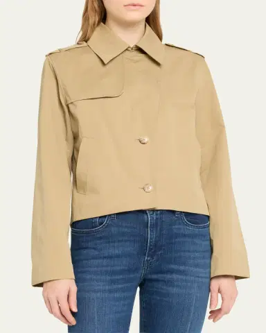 Frame Short Trench Jacket | Thumbnail 4