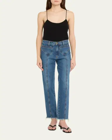 Ramy Brook Zayne Straight-Leg Jeans | Thumbnail 2 Ramy Brook Zayne Straight-Leg Jeans | Thumbnail 2