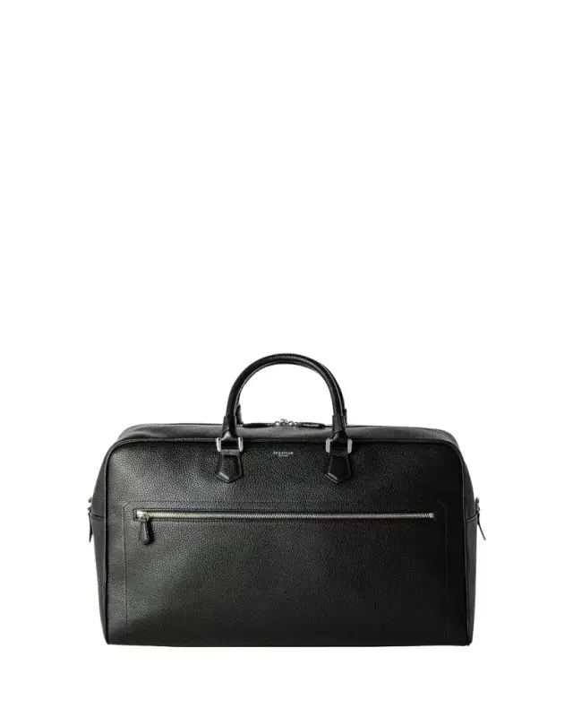 Serapian Men's Medium Cachemire Leather Weekender Bag