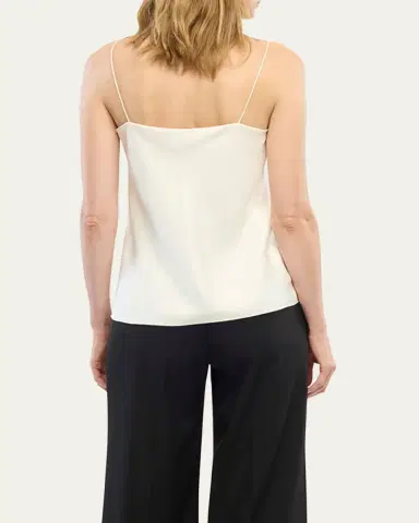 Another Tomorrow Silk Camisole Top | Thumbnail 3