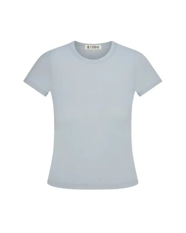 Eterne Fitted Crewneck Short-Sleeve T-Shirt