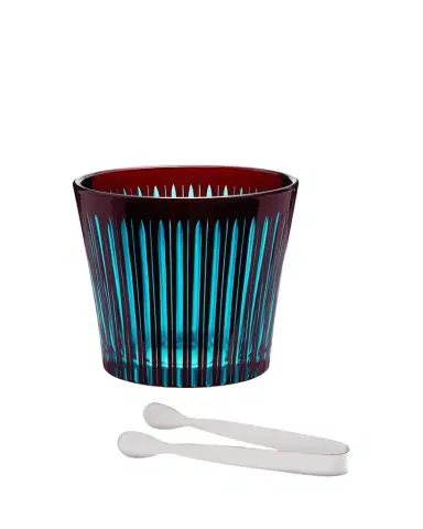 L'Objet Prism Ice Bucket with Tongs | Thumbnail 1