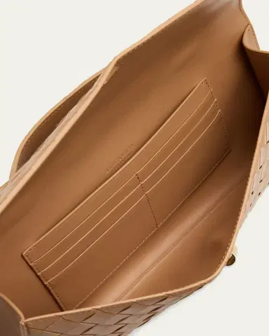 Bottega Veneta Long Andiamo Clutch Bag with Handle | Thumbnail 4