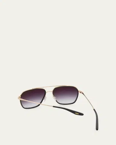 BARTON PERREIRA Rizzo Titanium Navigator Sunglasses | Thumbnail 2 BARTON PERREIRA Rizzo Titanium Navigator Sunglasses | Thumbnail 2