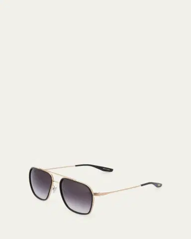 BARTON PERREIRA Rizzo Titanium Navigator Sunglasses | Thumbnail 3 BARTON PERREIRA Rizzo Titanium Navigator Sunglasses | Thumbnail 3