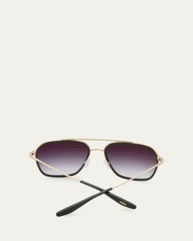BARTON PERREIRA Rizzo Titanium Navigator Sunglasses | Thumbnail 4 BARTON PERREIRA Rizzo Titanium Navigator Sunglasses | Thumbnail 4