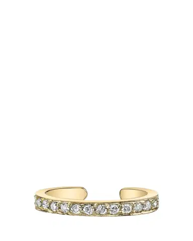 Anita Ko 18K Yellow Gold Diamond Ear Cuff, Single | Thumbnail 1