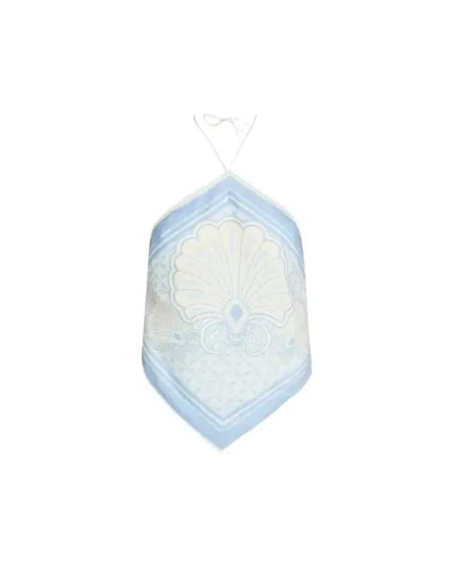Shani Rosa Handkerchief Scarf Top