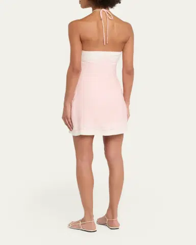 Shani Oliver Halter Mini Dress | Thumbnail 3