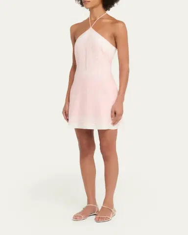 Shani Oliver Halter Mini Dress | Thumbnail 4