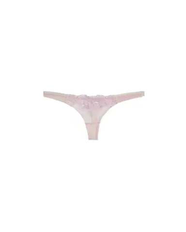 Kiki De Montparnasse Juliette Embroidered Low-Rise Lace Thong | Thumbnail 1