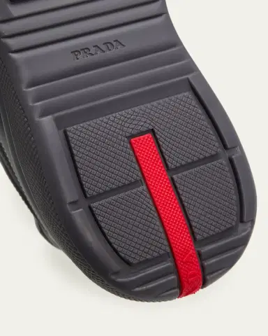 Prada Men's Americas Cup Rubber Trainer Sneakers | Thumbnail 3