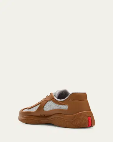 Prada Men's Americas Cup Rubber Trainer Sneakers | Thumbnail 6