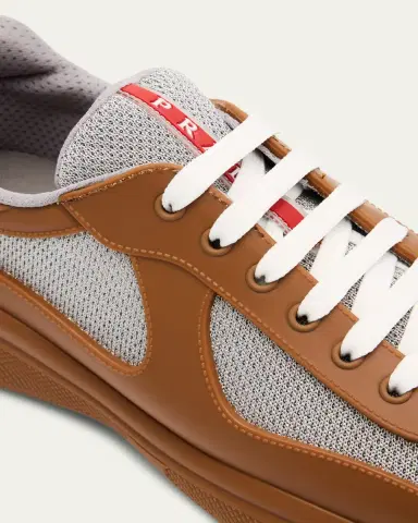 Prada Men's Americas Cup Rubber Trainer Sneakers | Thumbnail 7