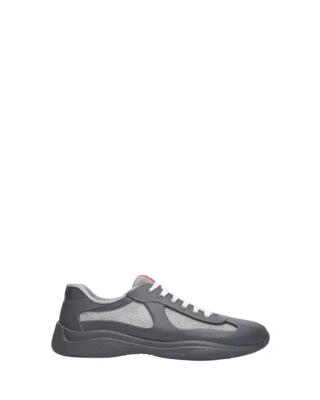 Prada Men's Americas Cup Rubber Trainer Sneakers