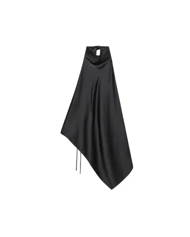 Helmut Lang Silk Tie Scarf Top | Thumbnail 1